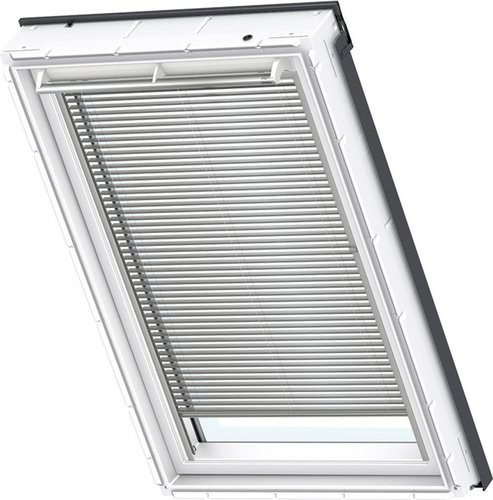 Velux Jalousie PAL SK06 aus Aluminium in Silber Gebürstet, B: 114 cm, H: 118 cm - Bild 1