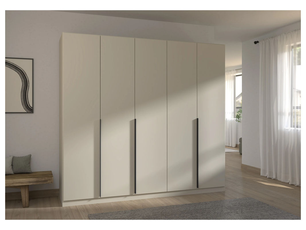 RAUCH Drehtürenschrank Alabama in Beige mit Schubkasteneinsatz und Kleiderstangen, B/H: 226 x 226 cm - Bild 2
