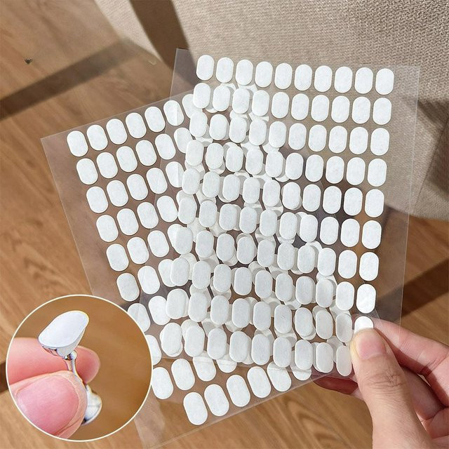 SZwatch Nagelsticker, 200 Stück, Transparent, Weiß - Bild 1