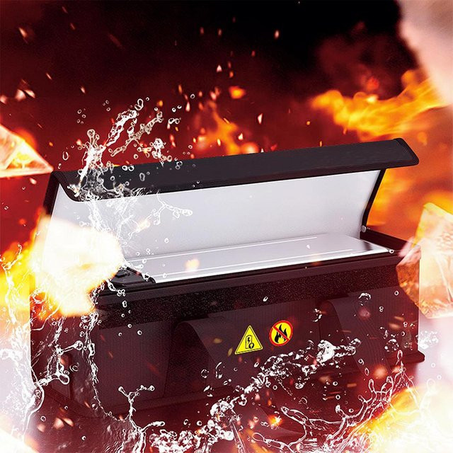 Feuerfeste und wasserdichte Akku-Tasche Lipo Safe Ladebeutel von Painter in Schwarz mit unsichtbarem Seitenladeanschluss - Bild 1
