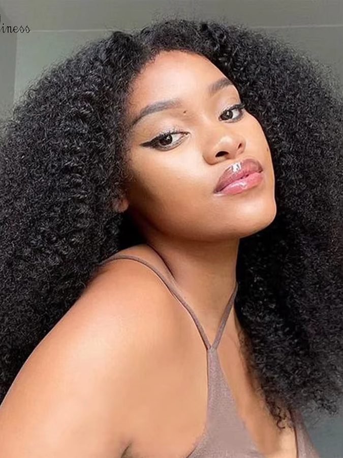 Goodliness Afro Kinky Bulk Extension Braid, 100g, 100% Echthaar - Bild 3
