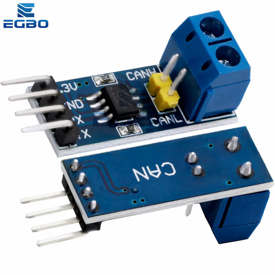 EGBO SN65HVD230 VP230 CAN-Bus-Transceiver-Modul 3,3 V High-Speed in Blau für Arduino Development Board Evaluation Kit - Bild 3