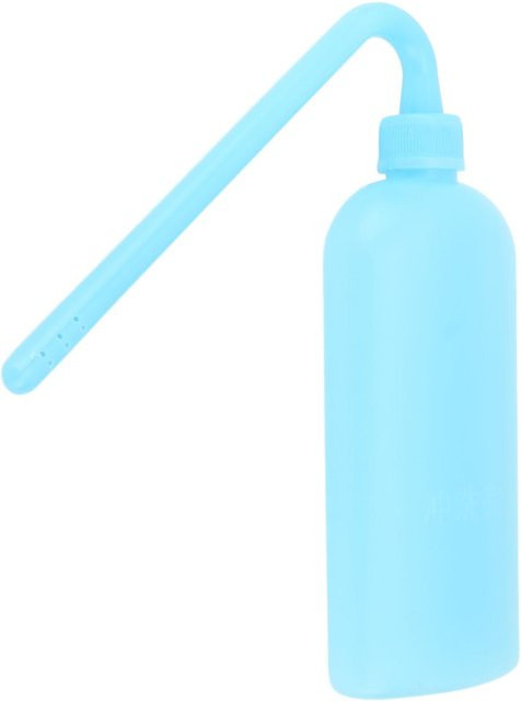 GoolRC Kolostomiebeutel Reinigungsflasche mit langer Düse, weiß - Bild 1