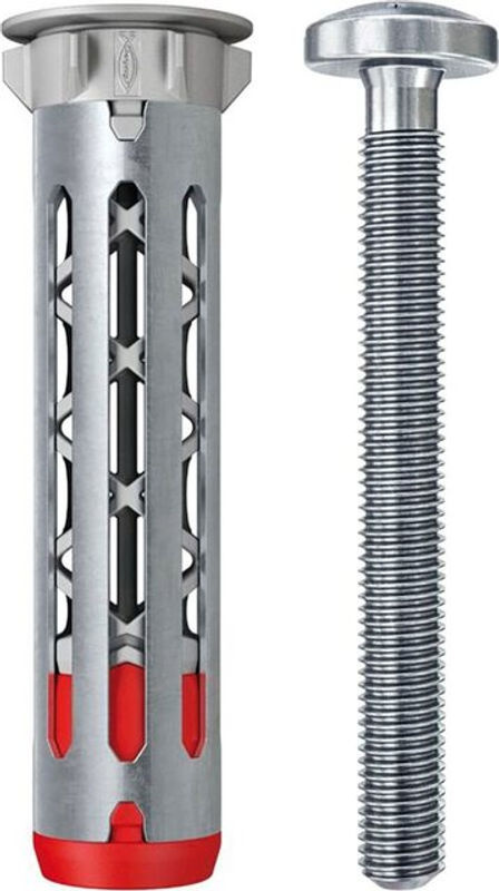 Fischer DuoHM 6x55 S PH PZ Hohlraumdübel aus Nylon und Stahl, 25 Stück - Bild 2