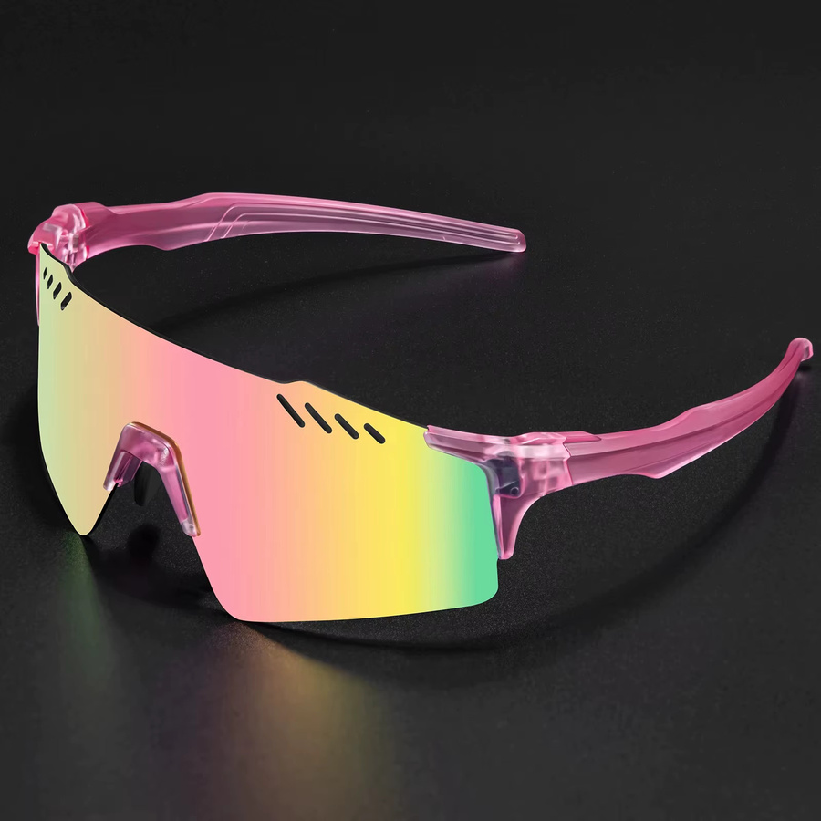 SCVCN Sportsonnenbrille, Unisex, Kunststoff, Wrap - Bild 4
