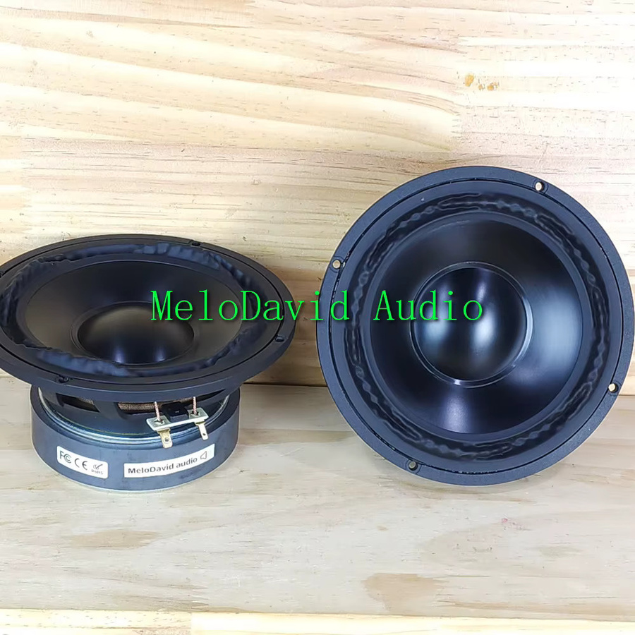 MeloDavid PTT6A-4 Mittelbass-Woofer Set, 2 Stück, passiv, Schwarz, 4 Ohm - Bild 2