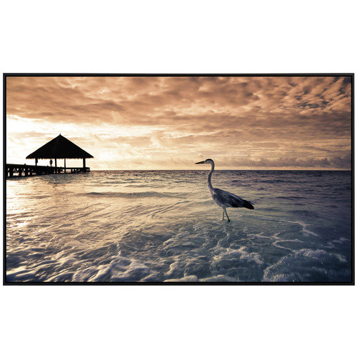 papermoon EcoHeat Infrarotheizung Flamingo Tropical Beach mit Matt-Effekt in Bunt, App-Steuerung und Überhitzungsschutz - Bild 2