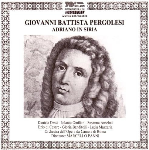 Adriano in Syrien, Pergolesi, Dessi, Panni, RCO, CD - Bild 1