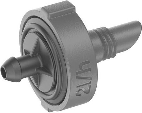 Gardena Micro-Drip System Reihentropfer 2,0 l/h mit Auto-Stop-Funktion und selbstreinigender Labyrinthtechnik, 10 Stück, 4,6mm - Bild 1