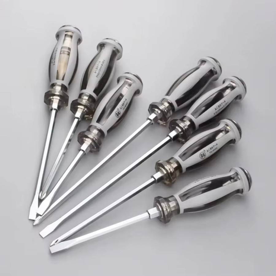 Skeyo Schraubendreher im japanischen Stil mit Metallgriffkopf und rutschfestem Design - Bild 2