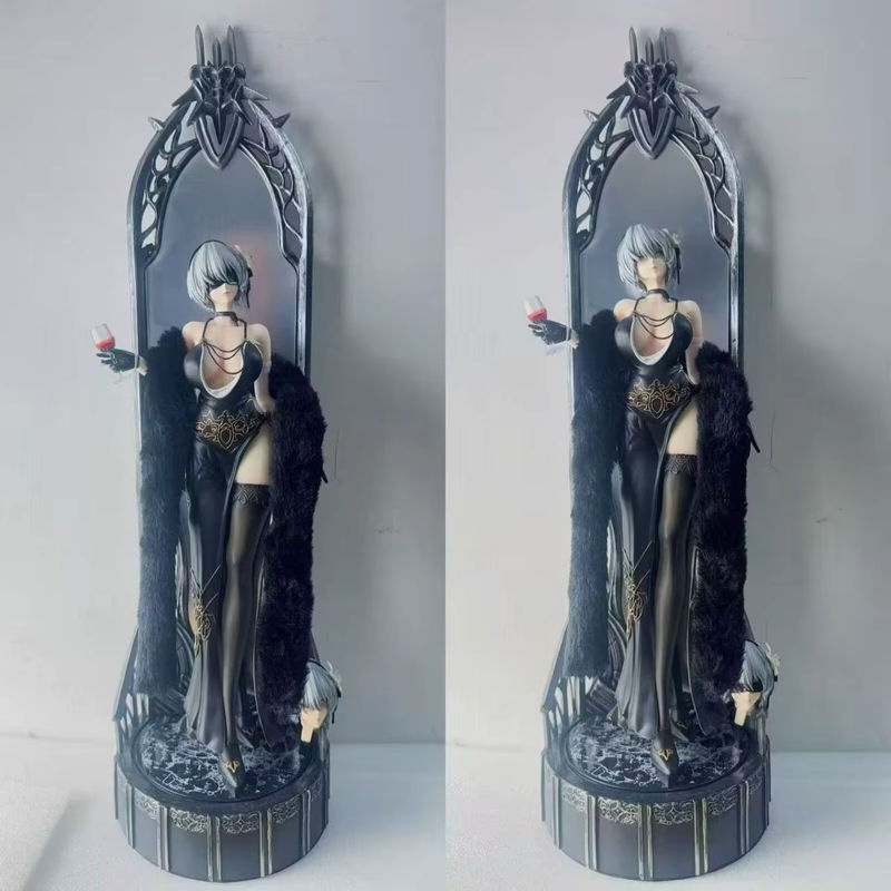 Bandai Nier Automata Yorha Nr. 2 Typ B Actionfigur in Schwarz aus Kunstharz - Bild 2