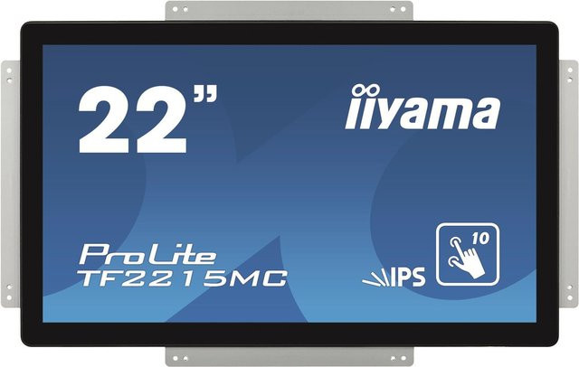 Iiyama ProLite TF2215MC-B2 Touchmonitor Full HD IPS 21.5 Zoll Schwarz - Bild 1