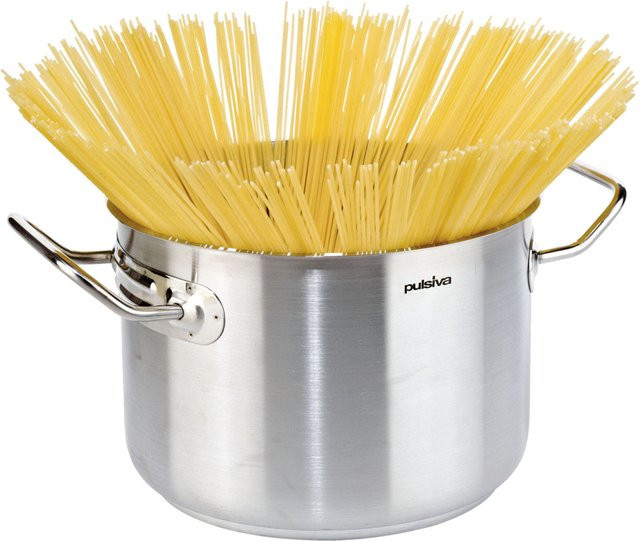 PULSIVA Fleischtopf Chef aus Edelstahl und Aluminium, Silber, Volumen: 16,1 l, Durchmesser: 32 cm, Höhe: 19,5 cm - Bild 1