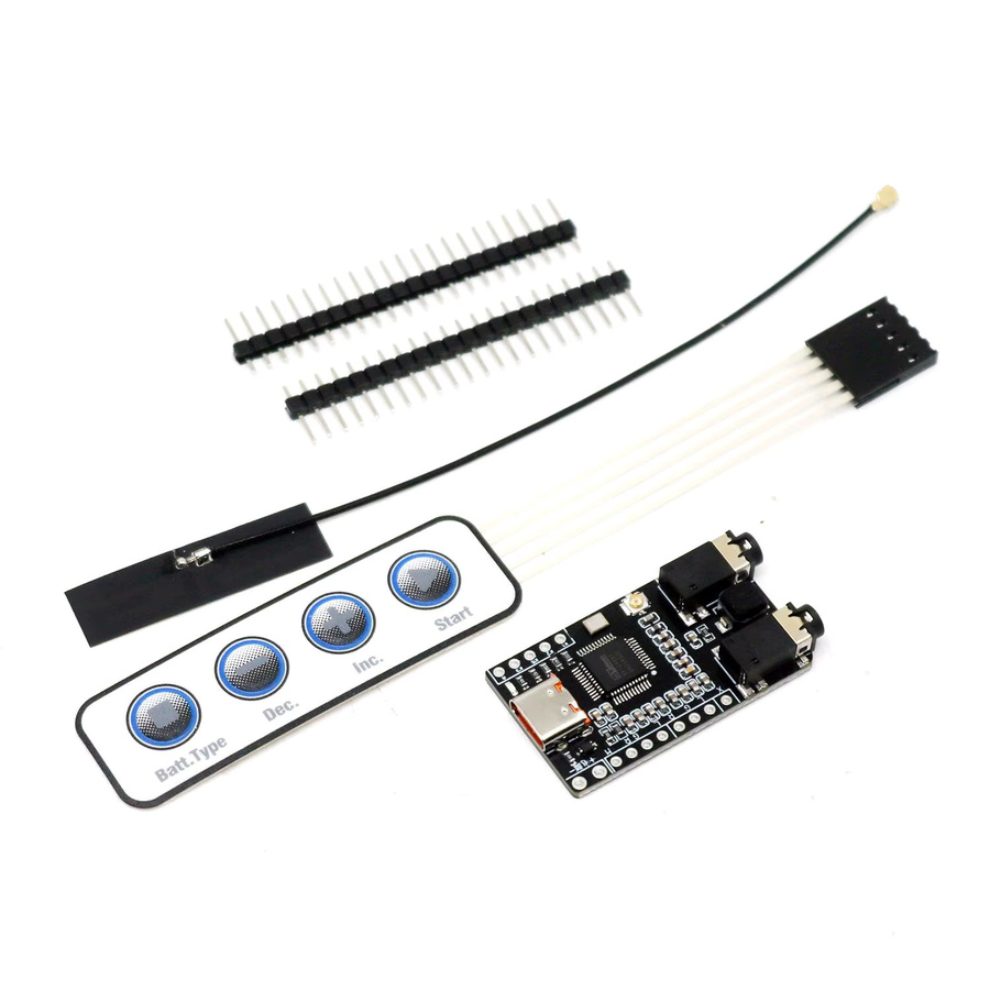 Dykbcells BP1048 Bluetooth 5.3 DSP Tuning Audio Board mit EQ, USB und AUX Stereo Sound Card in Schwarz - Bild 2