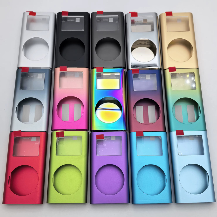 Apple iPod Mini Ersatzgehäuse aus Metall mit Linsenfenster für 1. und 2. Generation in Grau und Multicolour - Bild 5