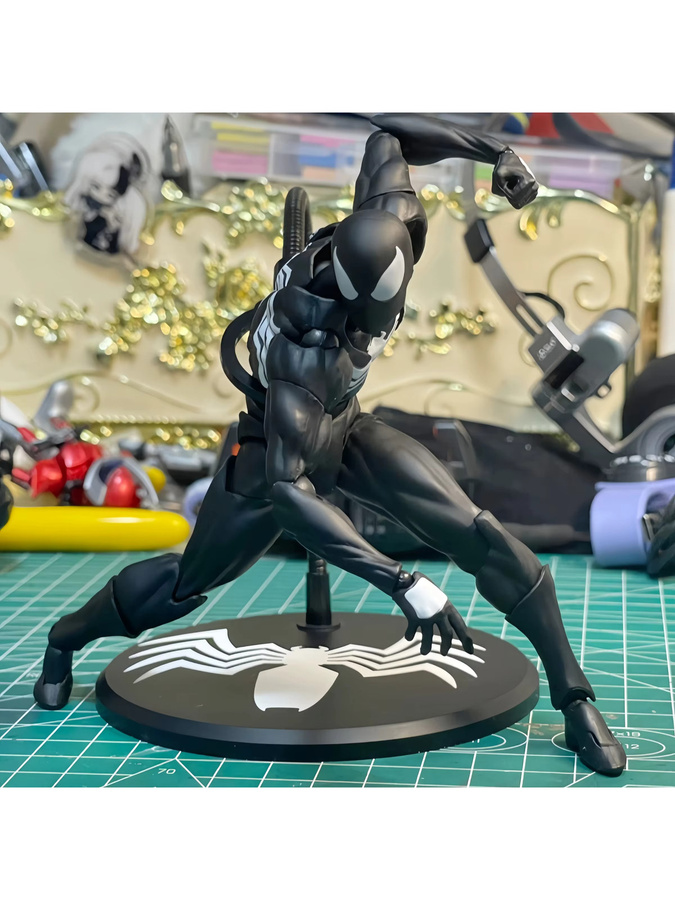 Bandai Marvel Spiderman Actionfigur, Schwarz, Rot, Einzelfigur - Bild 6