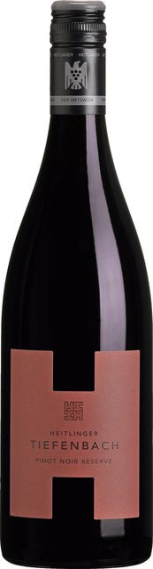Heitlinger Tiefenbach Pinot Noir Reserve Bio, trocken, Rotwein, 2022, 0,75 l - Bild 1