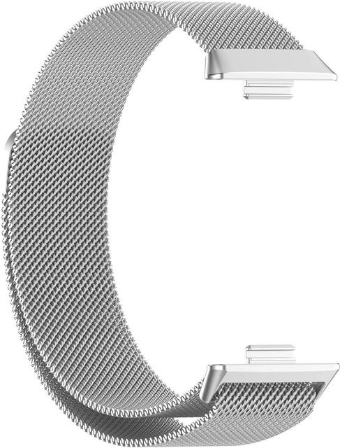 ElectroCN Uhrenarmband Mailänder Armband, Edelstahl, Silber, Unisex - Bild 1