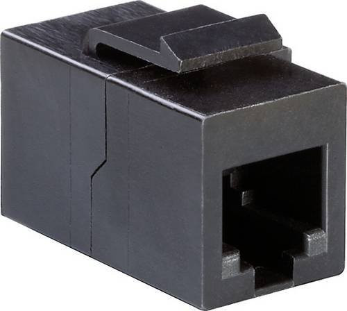 Bachmann 940.085 RJ12-Einbaumodul Keystone in Schwarz - Bild 1