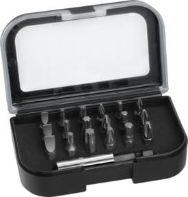 Stanley 1/4 Zoll Bit-Sortiment 19-teilig in Schwarz - Bild 2