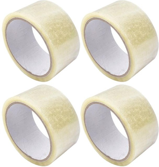 Allbestart Transparentes Klebeband aus PP-Material, Feuchtigkeitsbeständig, 1800 Zoll pro Rolle - Bild 1