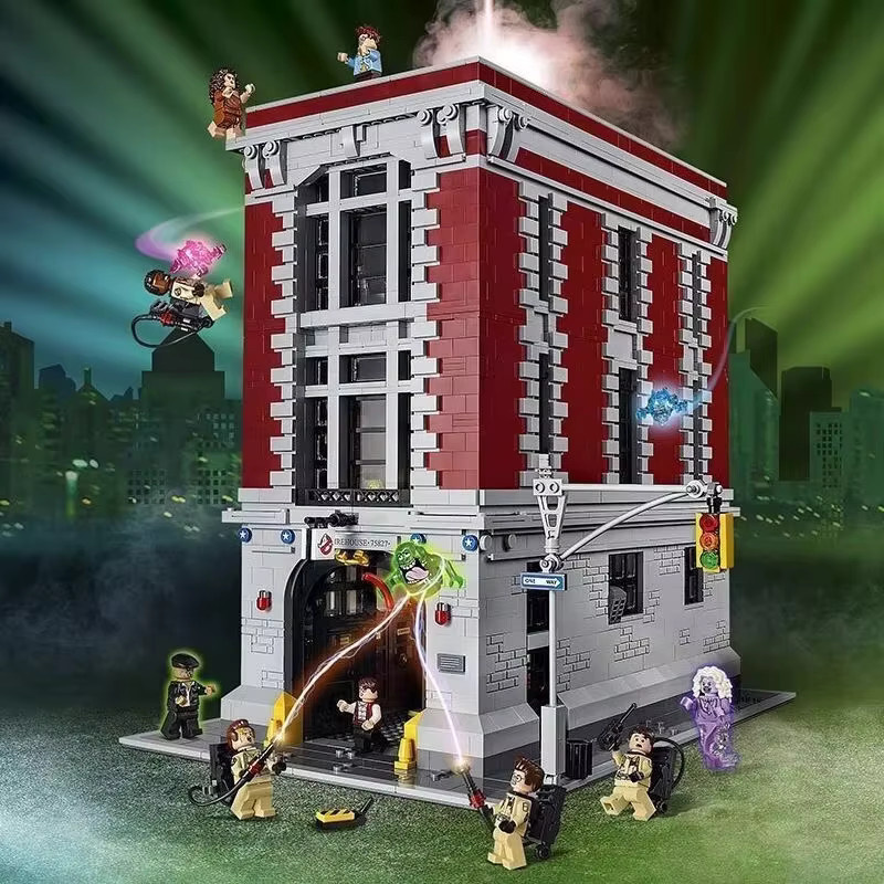 Potdemiel Ghostbusters Feuerwehrhaus Hauptquartier, Bausteine Set, 4634 Teile, ab 14 Jahren - Bild 4