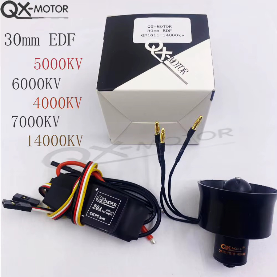 QX-Motor QF1611 6-Blatt EDF Impeller, Bürnenloser Motor mit ESC - Bild 2