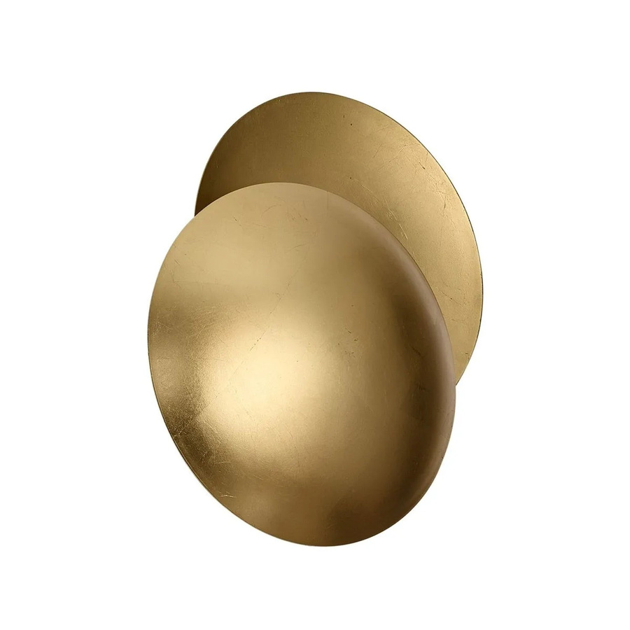QAZQA Moderne Wandleuchte Sunrise 2-flammig in Gold aus Stahl, Höhe: 34,5 cm - Bild 2
