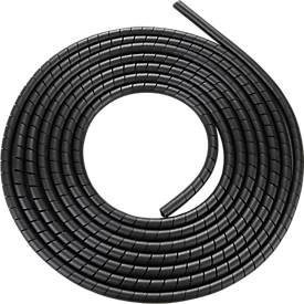 Hellermann Tyton Kabel-Spiralschlauch aus Kunststoff, schwarz - Bild 1
