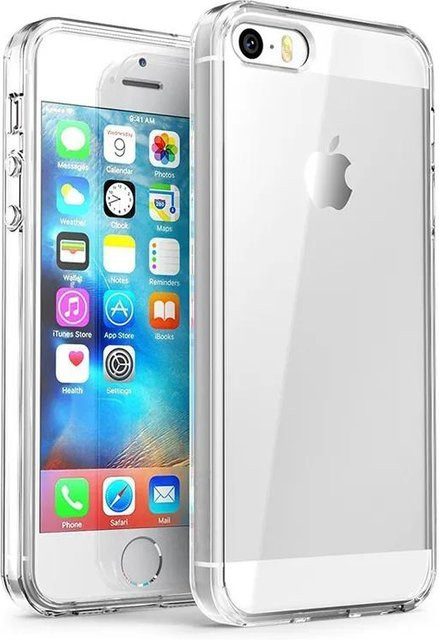 Transparente Silikon Schutzhülle YULIN-003 für iPhone SE, 7, 8 und 6s Plus aus weichem TPU - Bild 1