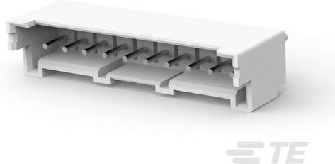 TE Connectivity Einbau-Stiftleiste Standard in Weiß 1-1744418-0 - Bild 1