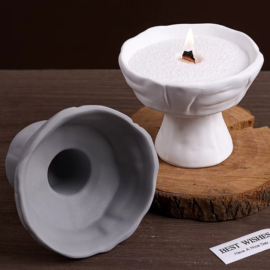 UDOCOOL Silikonform für Kerzen in Tassenform aus Beton, Gips oder Keramik zur DIY-Dekoration - Bild 1