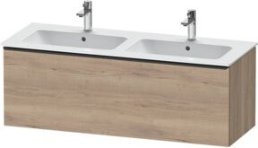 Duravit Waschtischunterschrank D-Neo in Weiß und Ei Marmor, B/T/H: 128 x 46,2 x 44 cm - Bild 1