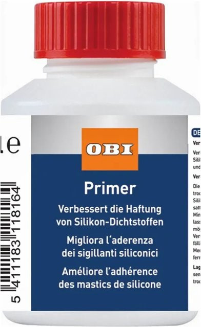 OBI Primer Haftvermittler für Silikon-Dichtstoffe, transparent, 50 ml - Bild 1