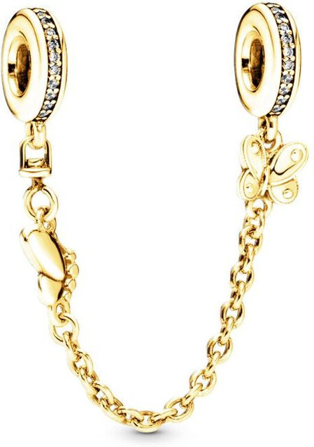 Anhängerperlenkomponente Kupfer, Gold, Zirkonia, Damen - Bild 1