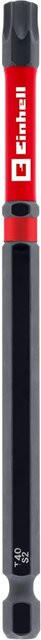 Einhell Impact Bit T40 mit Doppel-Torsion in Rot, Länge: 120 mm - Bild 1