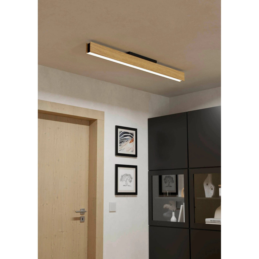 Eglo LED-Deckenleuchte Anchorena-Z in Braun, Schwarz und Weiß mit RGB und Dimmer - Bild 2
