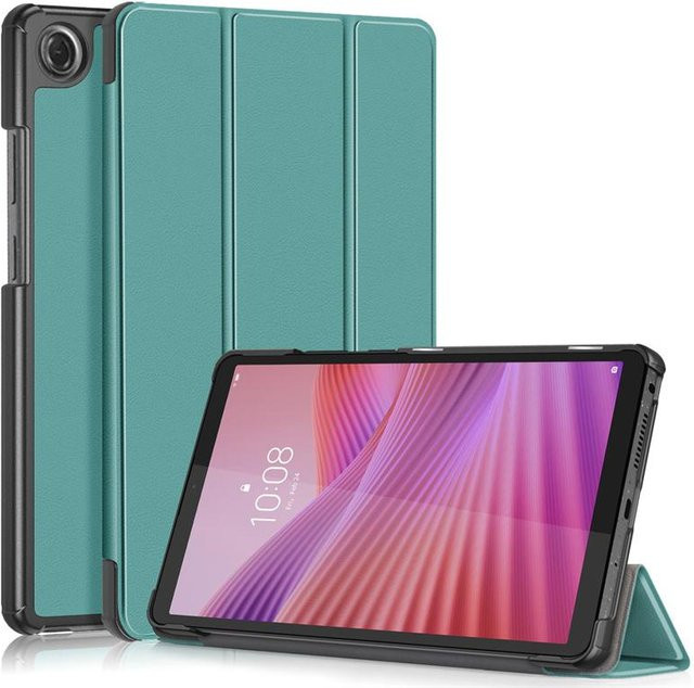 Lenovo Tab One 8.7 Magnetische Lederhülle in Grün - Bild 1