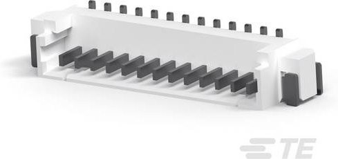 TE Connectivity Einbau-Stiftleiste Standard 1-1734260-3 in Weiß - Bild 1