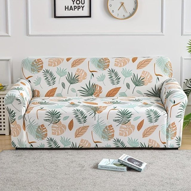Elastischer und rutschfester Sofabezug von Yiran bag in Grau, verstellbarer Möbelschutz für dein Sofa, Breite: 90-140 cm - Bild 1