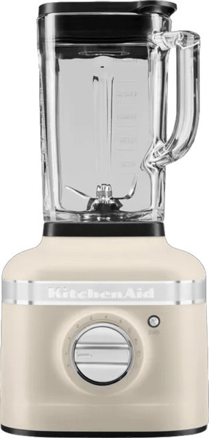 KitchenAid Artisan K400 5KSB4026EMH Milkshake Mixer in Beige mit Glasbehälter - Bild 1