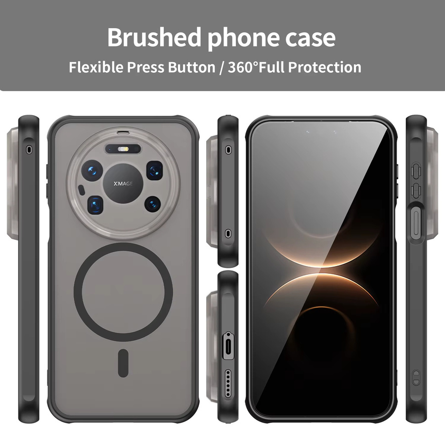 Magnetische Silikon-Hartschalenhülle für Huawei Mate 80 Pro in Grün - Bild 3
