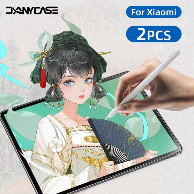 2er-Set Xiaomi Pad 7, Pad 7 Pro, Pad 6, Pad 5 Pro und Redmi Pad Screen Protektoren mit Papiergefühl in Transparent - Bild 1