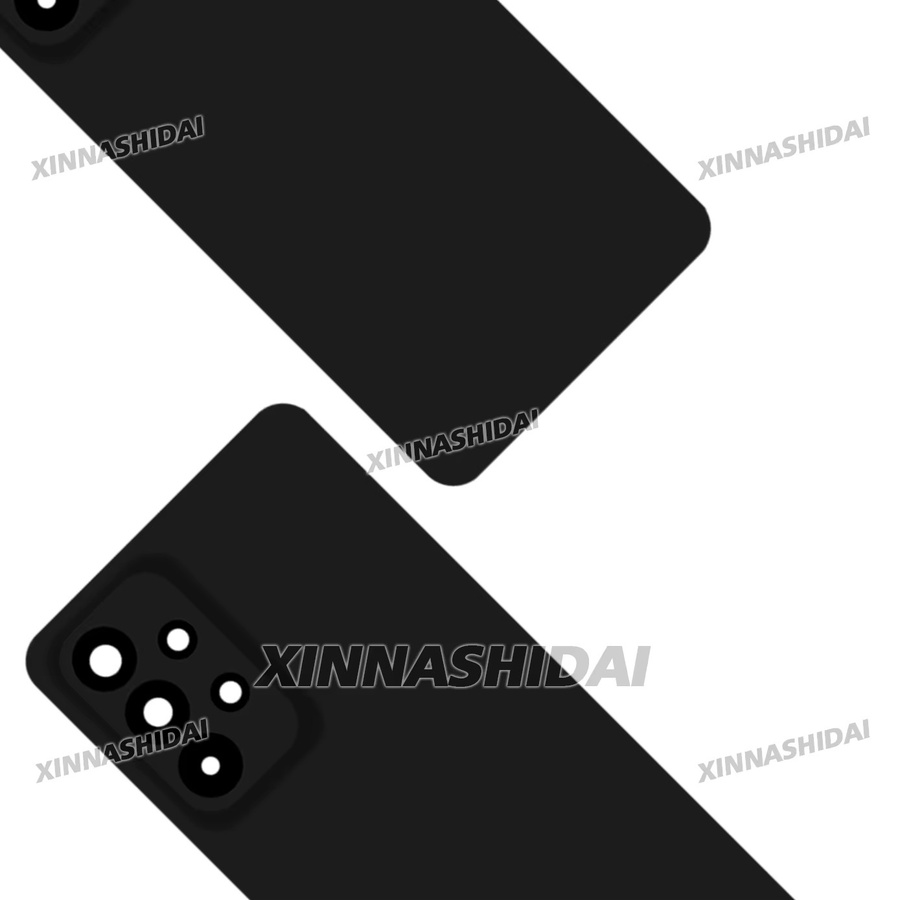 Samsung Ersatzgehäuse für Galaxy A33 5G A53 5G A73 5G Rückseite Abdeckung aus Kunststoff in Schwarz - Bild 2