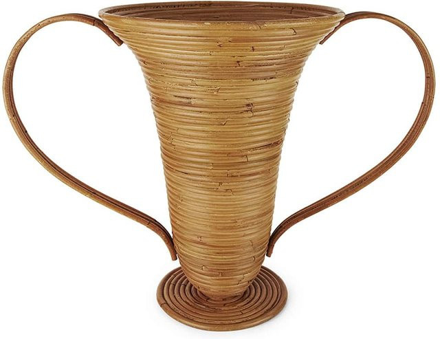 Ferm Living Vase Amphora aus Rattan, Höhe: 41 cm - Bild 1