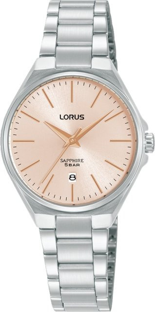 Lorus Armbanduhr, Quarz, Edelstahl, Gold, 27 mm, Damen - Bild 1