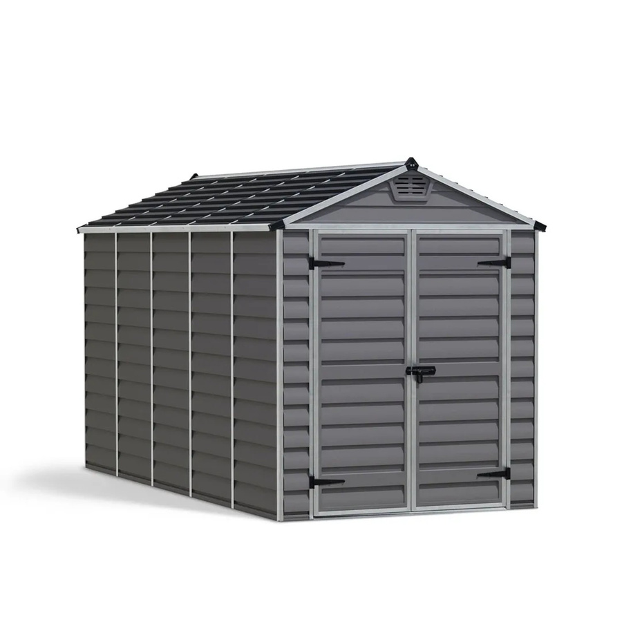Palram Canopia Gerätehaus Skylight aus Metall in Anthrazit - Bild 2