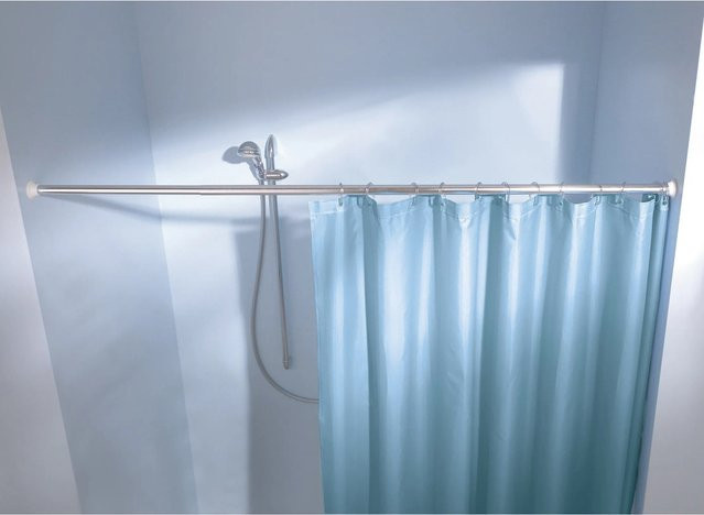 Kleine Wolke Federstange aus Aluminium in Silber, Durchmesser: 2,5 cm, Länge: 75 cm - 125 cm - Bild 1