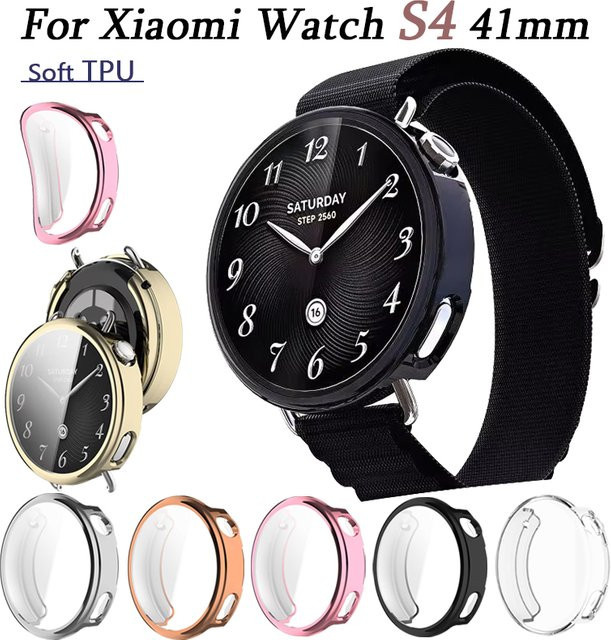 Xiaomi Schutzhülle für Xiaomi Uhr S4 41mm, TPU, transparent - Bild 1