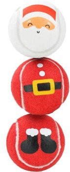 FIT+FUN Xmas Tennisball Set, 3-teiliges Set - Bild 1